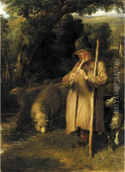 The Farmer's Boy Oil Painting - John Linnell