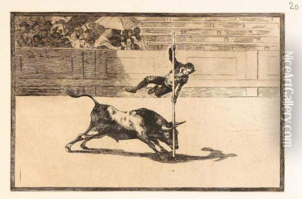 Tauromachia Oil Painting - Francisco De Goya y Lucientes