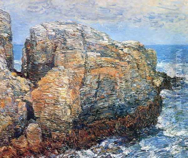 Sylph's Rock, Appledore Oil Painting - Frederick Childe Hassam