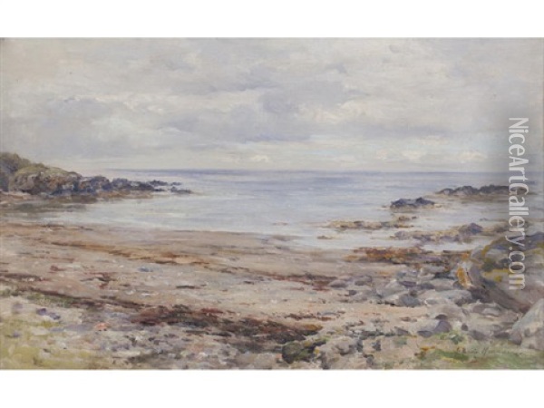Ayrshire Coast Oil Painting - Joseph Morris Henderson