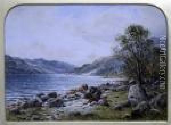Loch Striven, Clyde Oil Painting - Waller Hugh Paton