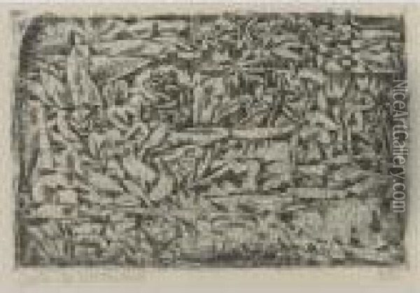 Garten Der Leidenschaft (kornfeld 56) Oil Painting - Paul Klee