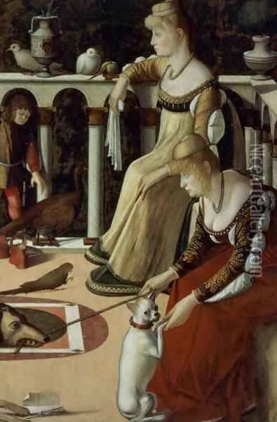 Two Venetian Ladies Oil Painting - Vittore Carpaccio
