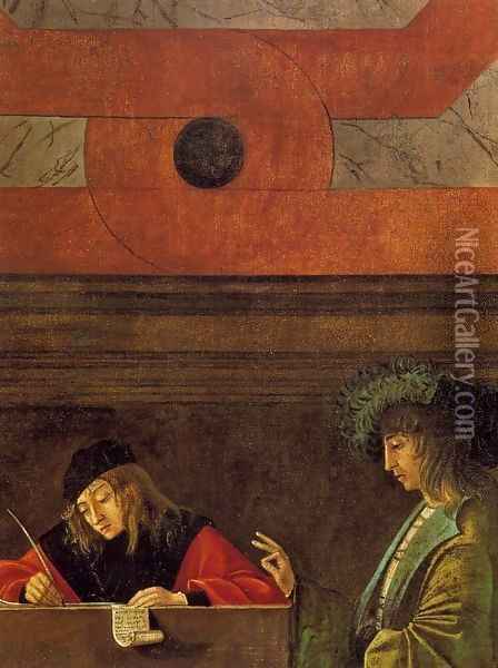 The Ambassadors Depart (detail) Oil Painting - Vittore Carpaccio