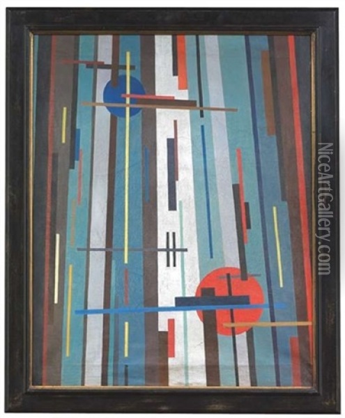 Suprematisme Oil Painting - Ilya Chashnik