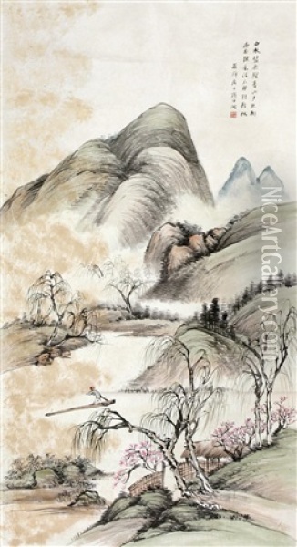 Landscape Oil Painting -  Yang Borun