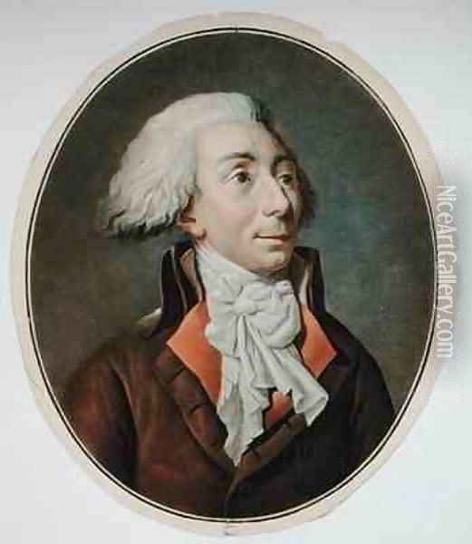 Louis Michel Le Peletier de Saint Fargeau 1760-93 Oil Painting - Jean Francois Garneray