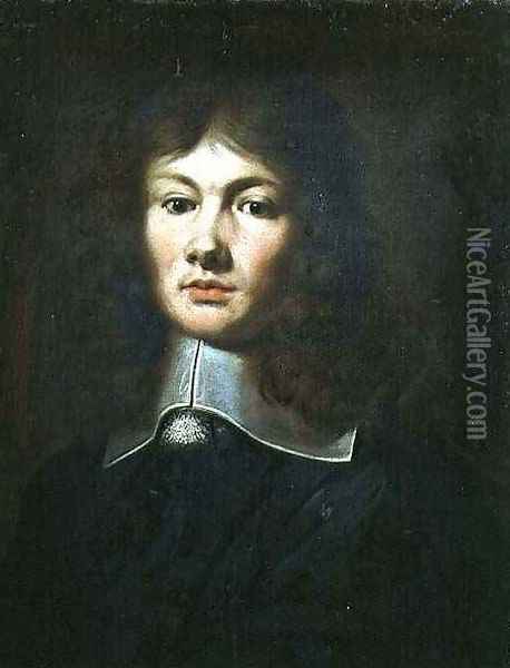 Portrait of Prince Rupert 1619-82 as a Boy Oil Painting - Gerrit Van Honthorst