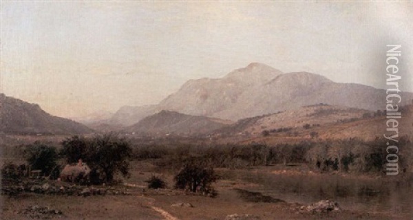 Morning In The Valley Oil Painting - John Bunyan Bristol