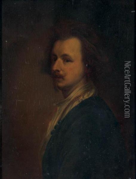 Self Portrait Oil Painting - Sir Anthony Van Dyck