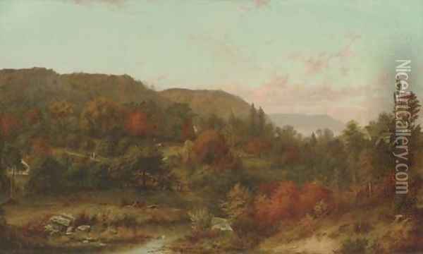 South Malden, Massachusetts Oil Painting - Alfred Bryant Copeland