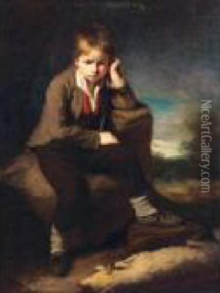 The Shepherd Boy Oil Painting - John Opie