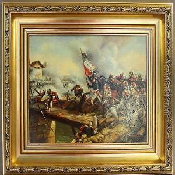 Napoleon Bonaparte Oil Painting - Horace Vernet