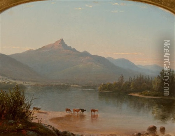 Mount Chocorua, New Hampshire Oil Painting - Edward W. Nichols