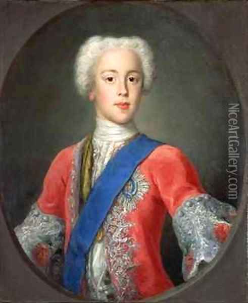 Prince Charles Edward Stewart Oil Painting - Antonio David