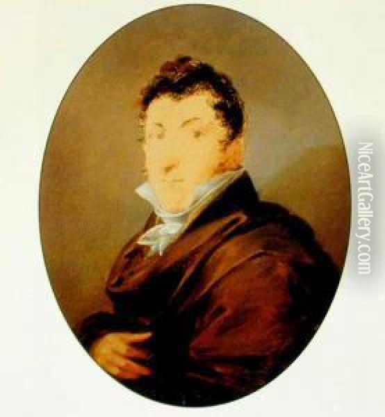 Portret Tomasza Grabowskiego - Senatora Oil Painting - Alexander Molinari
