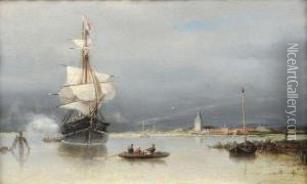 Marine Oil Painting - Nicolaas Riegen