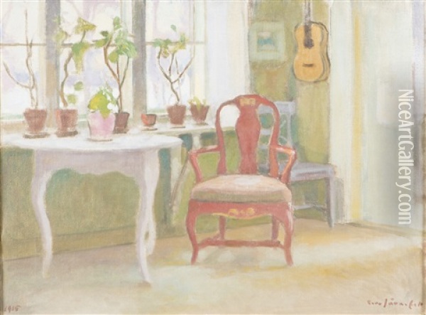 Room Oil Painting - Eero Jaernefelt