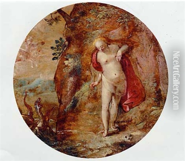 Perseus And Andromeda Oil Painting - Hendrick De Clerck