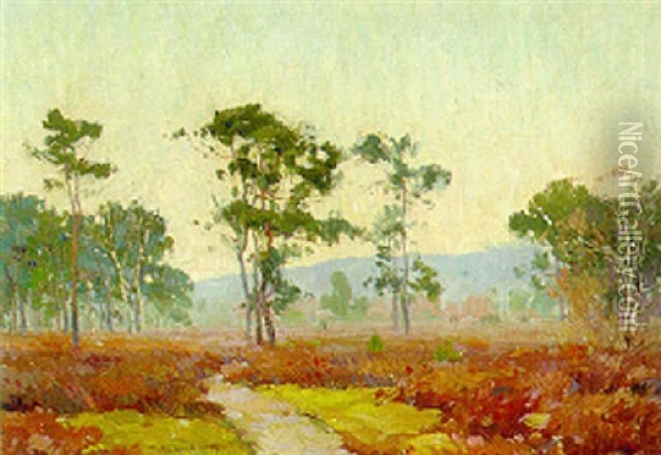 Fontainebleau Oil Painting - Paul Mathieu