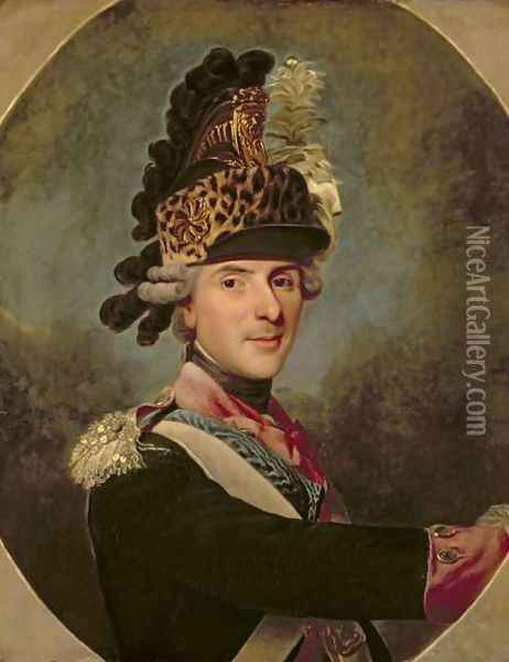 The Dauphin, Louis de France, 1760s Oil Painting - Alexander Roslin
