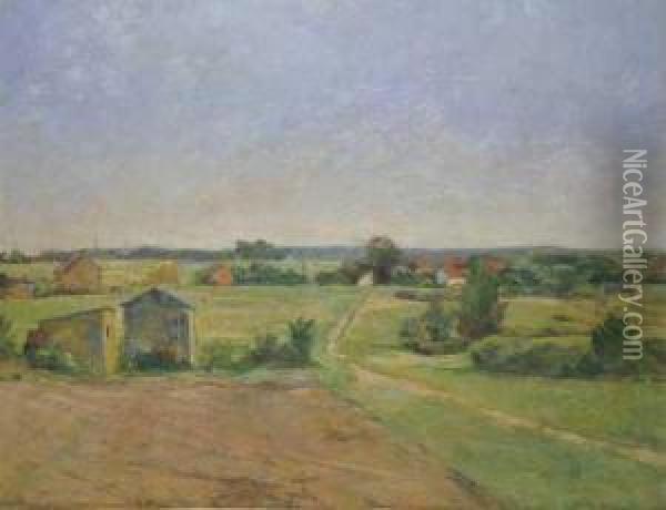 Landschaft Oil Painting - Johann Jakob Meyer