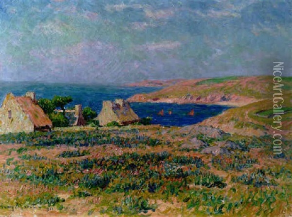 Le Loch, Pres Audierne Oil Painting - Henry Moret