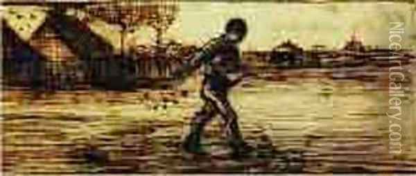 The Sower 3 Oil Painting - Vincent Van Gogh