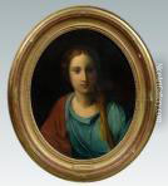 Madonna Oil Painting - Raphael (Raffaello Sanzio of Urbino)