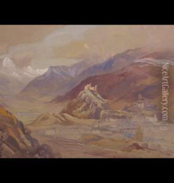 The Valley Of Sion Oil Painting - Eric Walter Powell