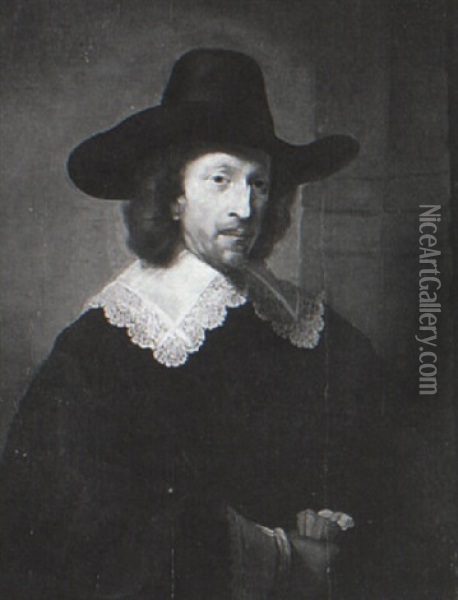 Portrait Of Nicholaes Bambeeck Oil Painting -  Rembrandt van Rijn