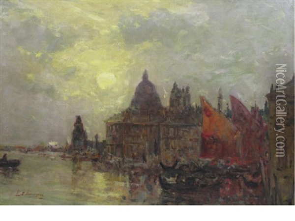 Venice Oil Painting - Elliot Daingerfield