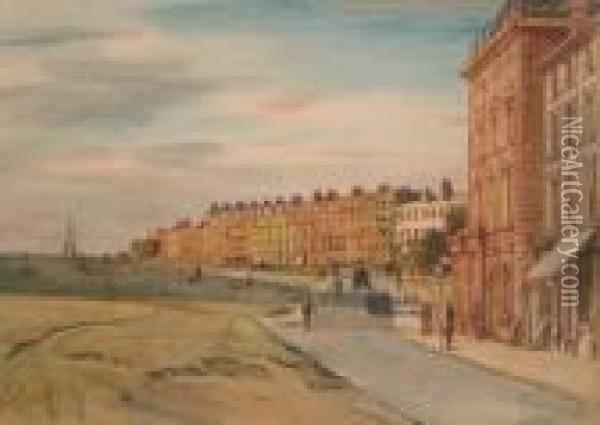Montpelier Row Blackheath Oil Painting - Francis H. Dodd