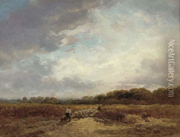 Alderton, Suffolk Oil Painting - James Webb