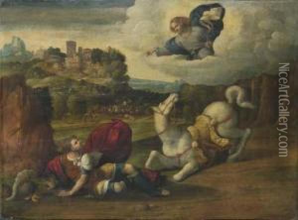 Conversione Di San Paolo Oil Painting - Garofalo