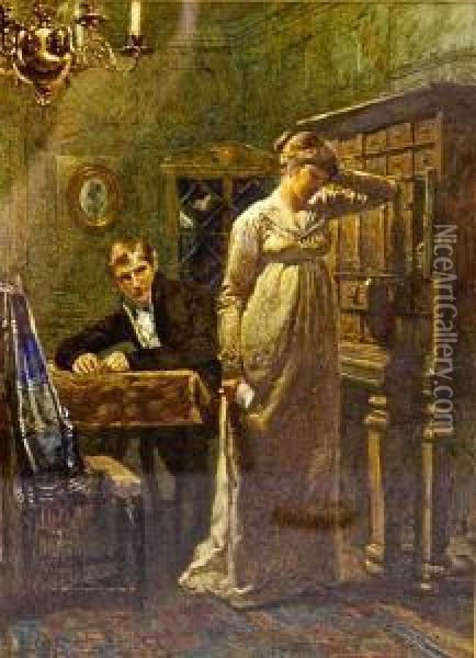 A Tiff Oil Painting - Henry Reynolds Steer