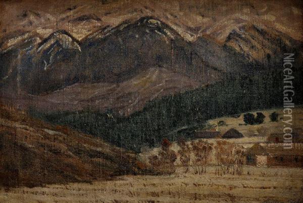 Tatranske Konciare Oil Painting - Nandor Katona