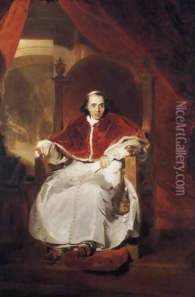 Pope Pius VII 1819 Oil Painting - Sir Thomas Lawrence