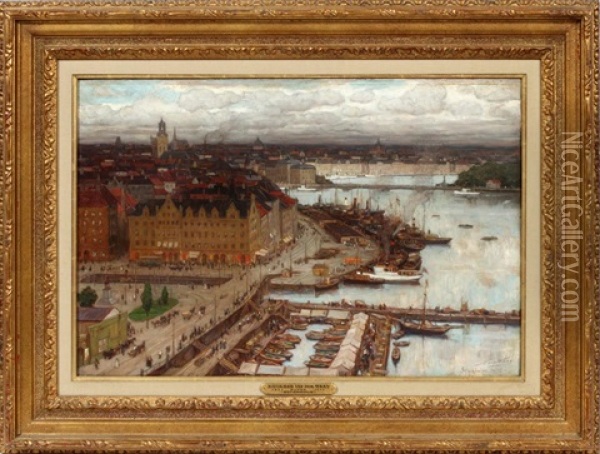 Stockholm Oil Painting - Nicolaes van der Waay