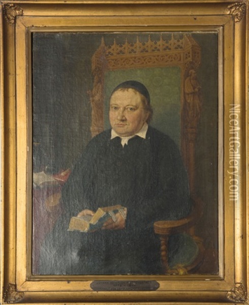 Johann Heinrich Mutzenbecher Oil Painting - Erwin Speckter