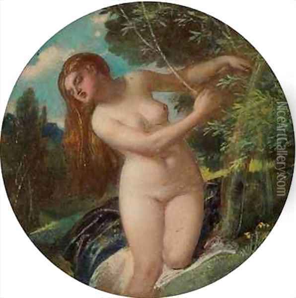 The Wood Nymph Oil Painting - William Edward Frost