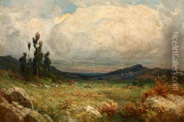 Cloud 351, California Landscape Oil Painting - William Lee Judson