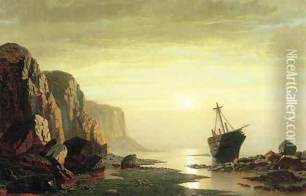 The Coast of Labrador II Oil Painting - William Bradford