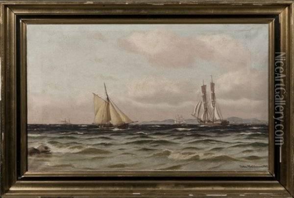 Johan Neumann, Danish Oil Painting - Johann Jens Neumann
