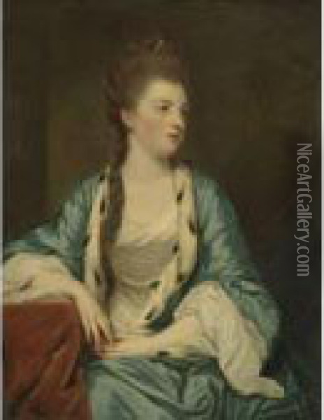 Elizabeth Kerr, Marchioness Of Lothian (1745-80) Oil Painting - Sir Joshua Reynolds