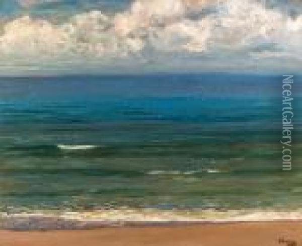 The Southern Sea Oil Painting - John Lavery