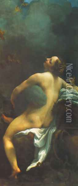 Jupiter and Io (Giove e Io) Oil Painting - Antonio Allegri da Correggio
