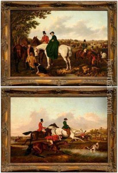 The Run Oil Painting - William Henry Buck