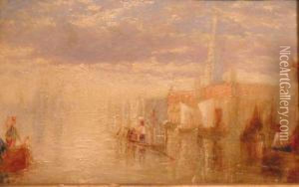 View Of Venice Oil Painting - Joseph Mallord William Turner