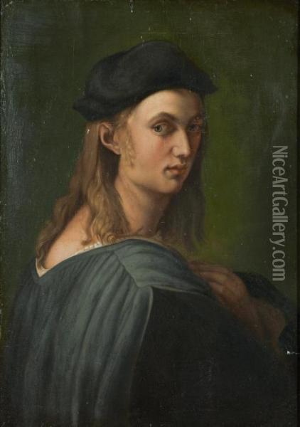 Portratt Forestallande Bindo Altoviti Oil Painting - Raphael (Raffaello Sanzio of Urbino)